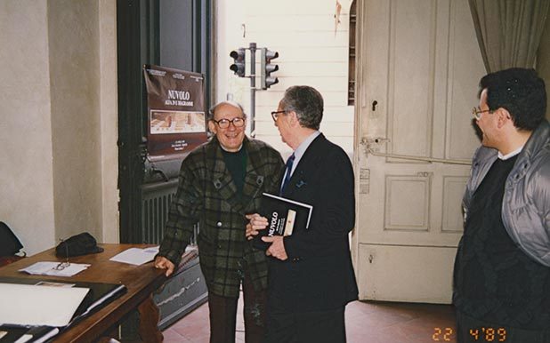 Nuvolo Giorgio Ascani e Marco Baldicchi nel 1989 mostra Trieste