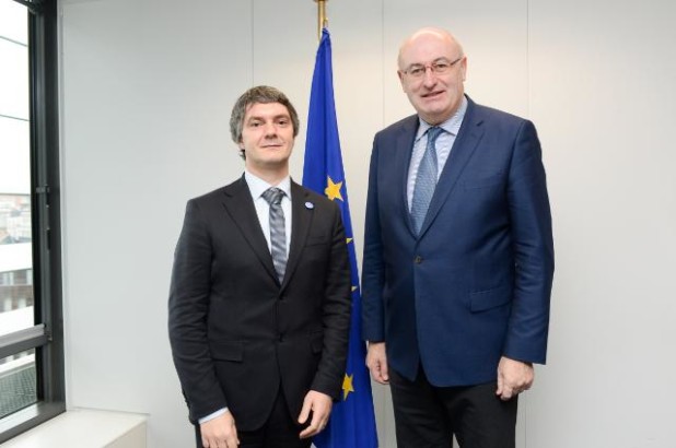 Matteo Bartolini e il commissario Hogan