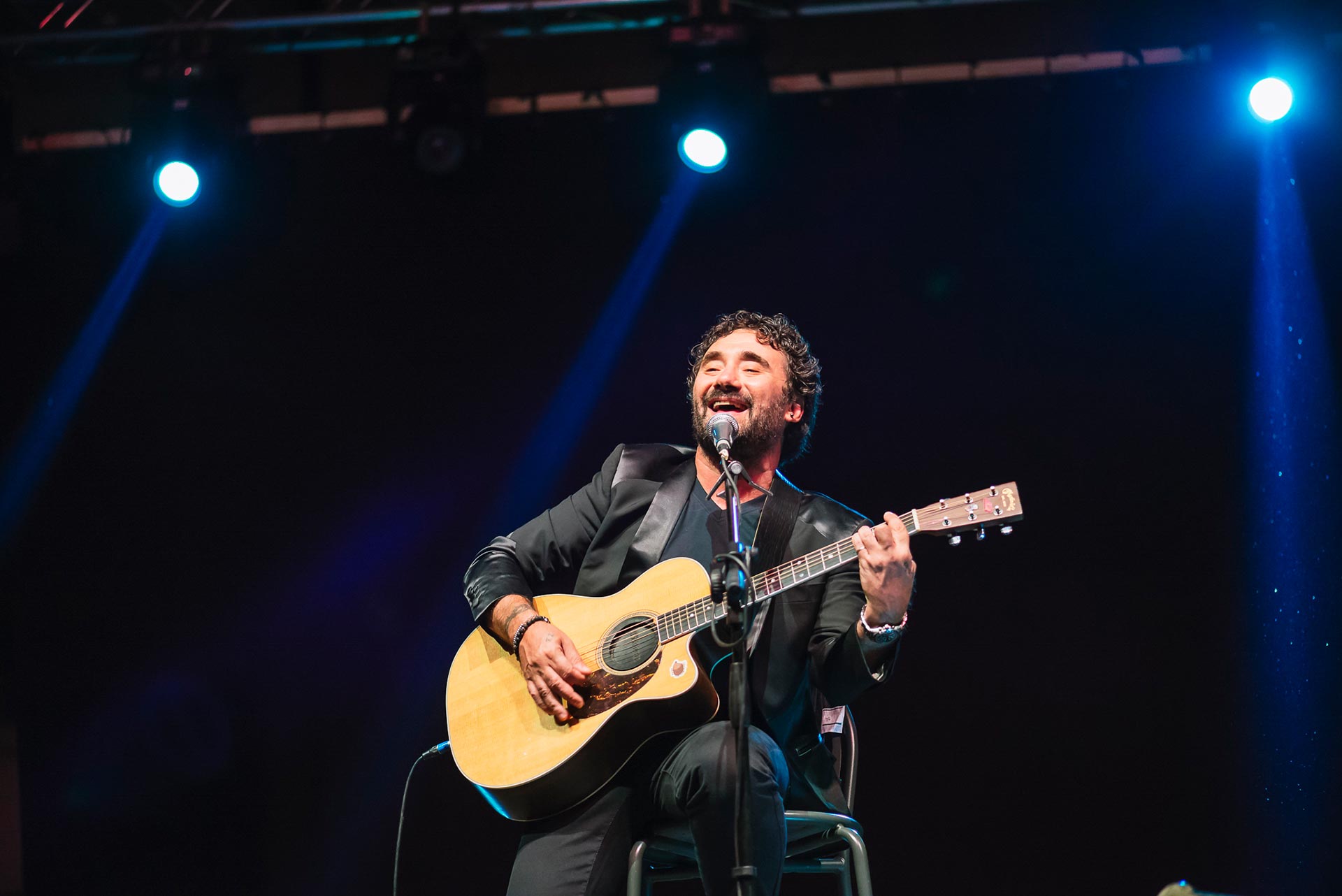 federico zampaglione canta a sansepolcro ph andrea settanni