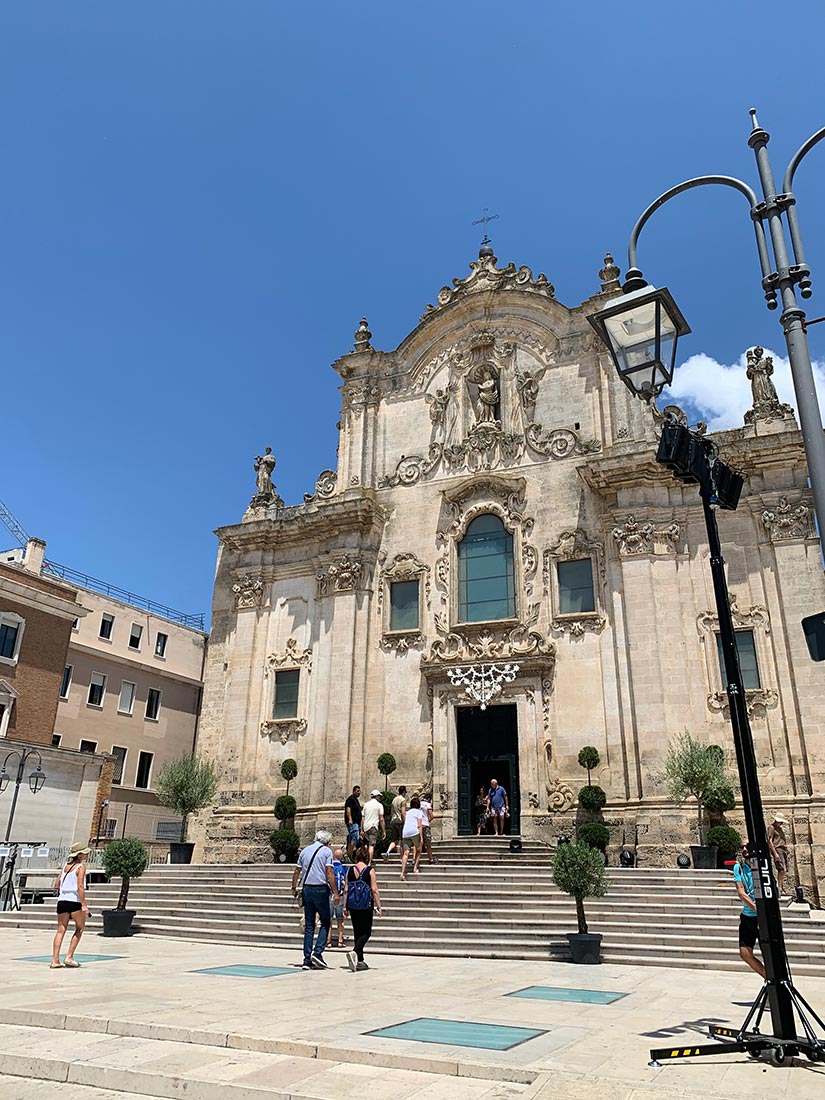 la cattedrale La cattedrale della Madonna della Bruna e di Sant'Eustachio a Matera